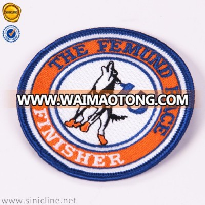 Sinicline Factory supply custom hotfix embroidery patch